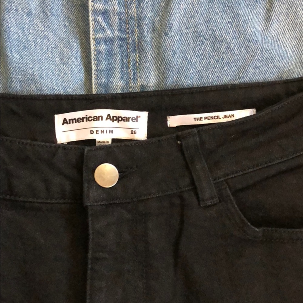 American Apparel size 28 The Pencil Jean